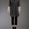 Xuod Doux Shearling Coat in Gray (grey) - Lyst