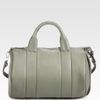 Alexander Wang Rocco Neoprene & Leather Duffle Bag in Gray (granite)