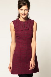 ASOS Collection  Shift Dress with Button Front - Lyst
