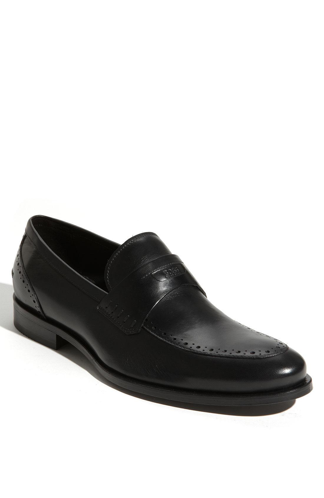 Boss Black Hoster Loafer in Black for Men Lyst