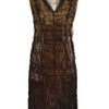 Bottega Veneta Stainedglass Print Dress in Yellow - Lyst