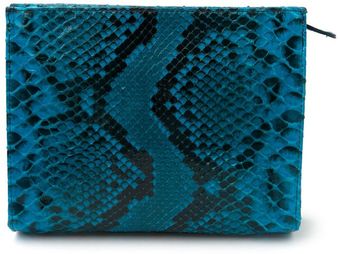 Hunting Season Exclusive Python Cosmetic/clutch - Lyst