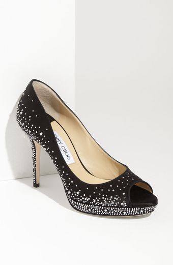 Jimmy Choo Dali Open-toe Evening Pump - Lyst