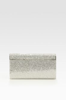 Jimmy Choo Glitter Clutch - Lyst