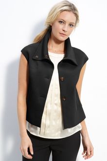 Nordstrom Collection Cap Sleeve Jacket - Lyst