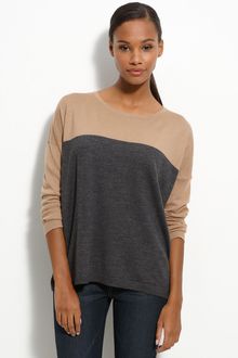 Only Mine Colorblock Merino Wool Sweater - Lyst