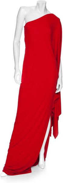 Robert Rodriguez Black Label Preorder Roxanne One Shoulder Flutter Sleeve Dress - Lyst