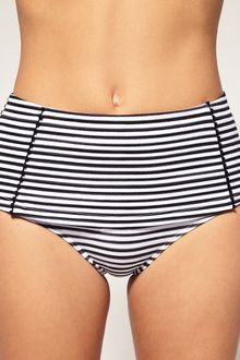 Seafolly Pin Stripe High Waisted Bikini Bottom - Lyst