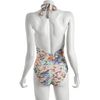 Shoshanna Violet Provence Print Onepiece Halter Swimsuit in Purple (violet) - Lyst