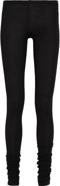 Y-3 Fine-jersey Leggings - Lyst