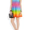 Christopher Kane Rainbow Cotton and Silkblend Dress in Multicolor (multicolored) - Lyst