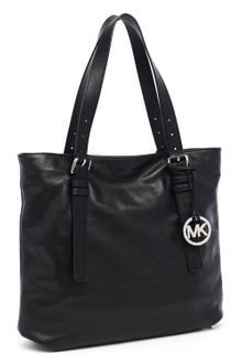 Michael by Michael Kors Extra Large Expandable Jessica Tote, Black - Lyst