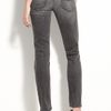 Paige Skyline Skinny Ankle Jeans in Gray (wilder) - Lyst