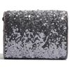 Ivanka Trump Sequin Shoulder Bag in Silver (gunmetal)