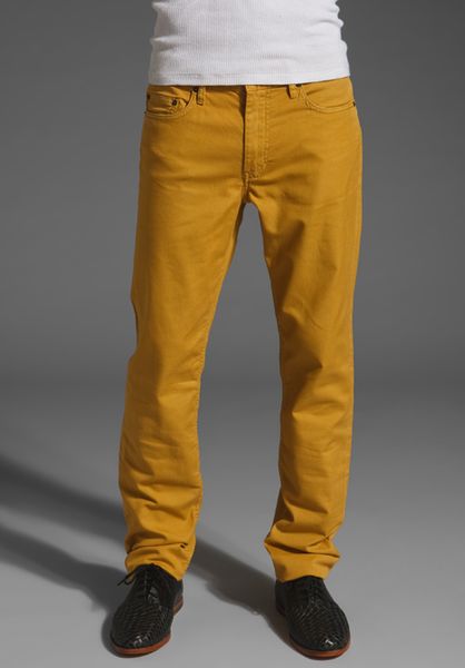 Marc By Marc Jacobs Spring Textured Cotton in Gold for Men (gold brass) - Lyst