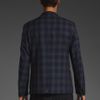 Penguin Guto Plaid Blazer in Blue for Men (total eclipse) - Lyst