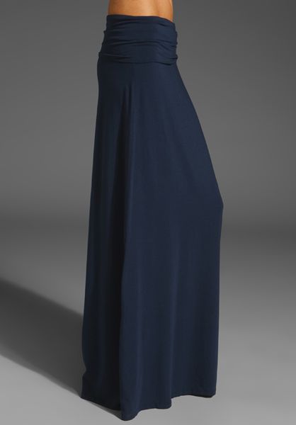 Long navy skirts Smart navy long skirt 34