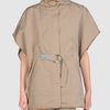 Brunello Cucinelli Fulllength Jacket in Khaki - Lyst