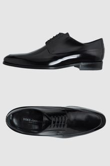 Dolce & Gabbana Laced Shoes - Lyst