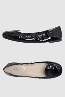 Prada Ballet Flats - Lyst