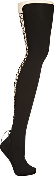  Brilliant Lace-up Tights 