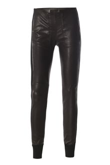 Balenciaga Leather Leggings - Lyst