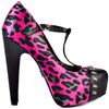 Betsey Johnson Mortica in Pink (leopard) - Lyst