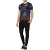 Burberry Prorsum Printed Cotton Jersey Tshirt in Blue for Men - Lyst