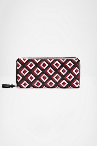 Diane Von Furstenberg Zip Around Wallet - Lyst