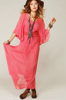 Free People Daydream Crinkle Maxi Dress - Lyst
