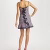 Red Valentino Vichy Ruffled Dress in Blue - Lyst