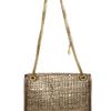 Stella Mccartney Small Shoulder Bag  Gold in Gold - Lyst