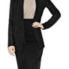 Acne Cobra Snake Brushedleather Coat in Black - Lyst