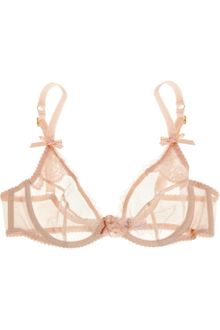 Agent Provocateur Lucienne Tulle and Lace Underwired Bra - Lyst