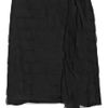 Alberta Ferretti Ruffle and Pleated Silk Skirt in Black - Lyst