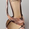 B Brian Atwood Lunetta High Heel Sandals in Silver (pewter) - Lyst