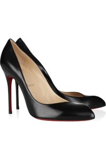 Christian Louboutin Corneille 100 Leather Pumps - Lyst
