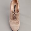 D’ambra Platform Bootie in Beige - Lyst