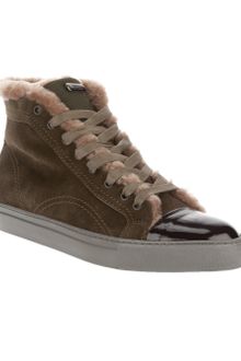 Daniele Alessandrini Suede Hightop Trainer - Lyst