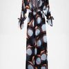 Diane Von Furstenberg Beaded Melli Coverup in Multicolor (beacon large beach) - Lyst