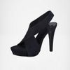 Diane Von Furstenberg Zia Heels in Black - Lyst