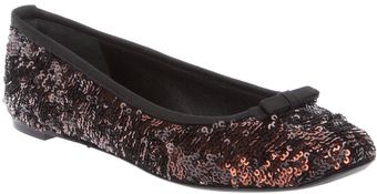 Dolce & Gabbana Sequinned Ballerinas - Lyst