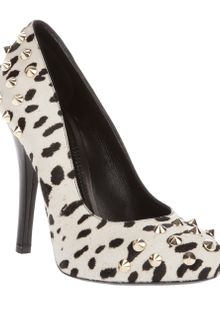 Dolce & Gabbana Leather Court Shoe - Lyst