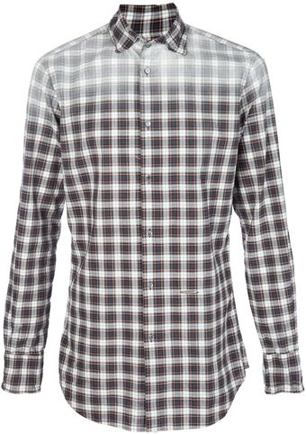 DSquared2 Plaid Shirt - Lyst