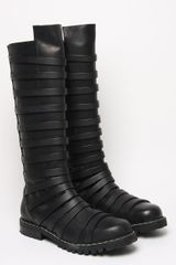 Gareth Pugh Mens High Strapped Boot