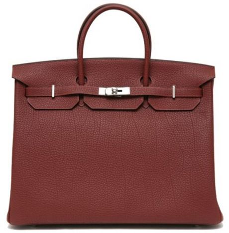 Hermes 40cm Rouge Fjord Birkin in Red - Lyst