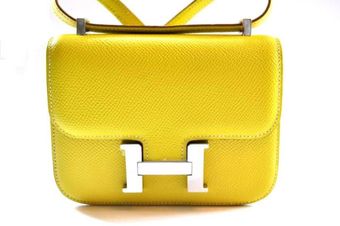 Hermes Lime Micro Constance - Lyst