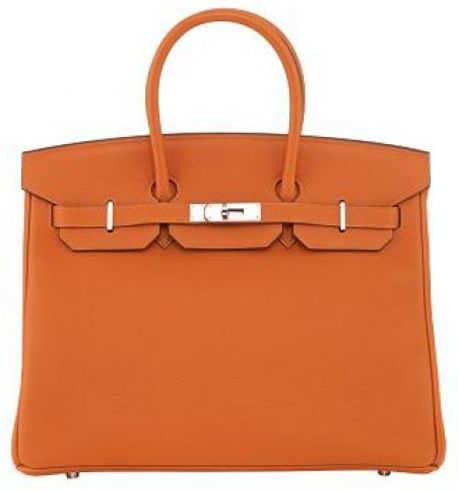 Hermes Orange Togo Birkin in Orange - Lyst