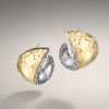 John Hardy Hoop Earrings in Gold (ez7019.jpg) - Lyst