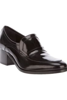 Lanvin Patent Loafer - Lyst
